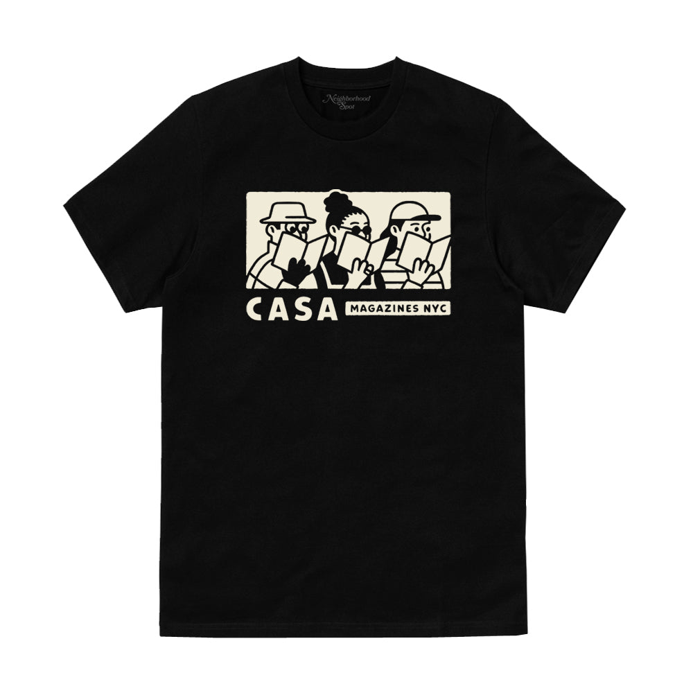 Casa Magazines Tee - Design by Paulina Ho – Neighborhood Spot